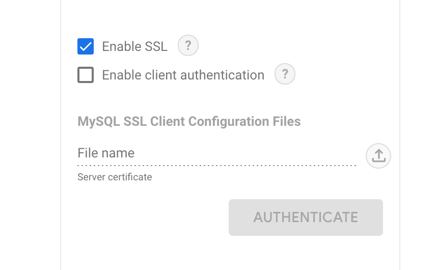 带有 ClickHouse Cloud SSL 设置的 Looker Studio 连接配置